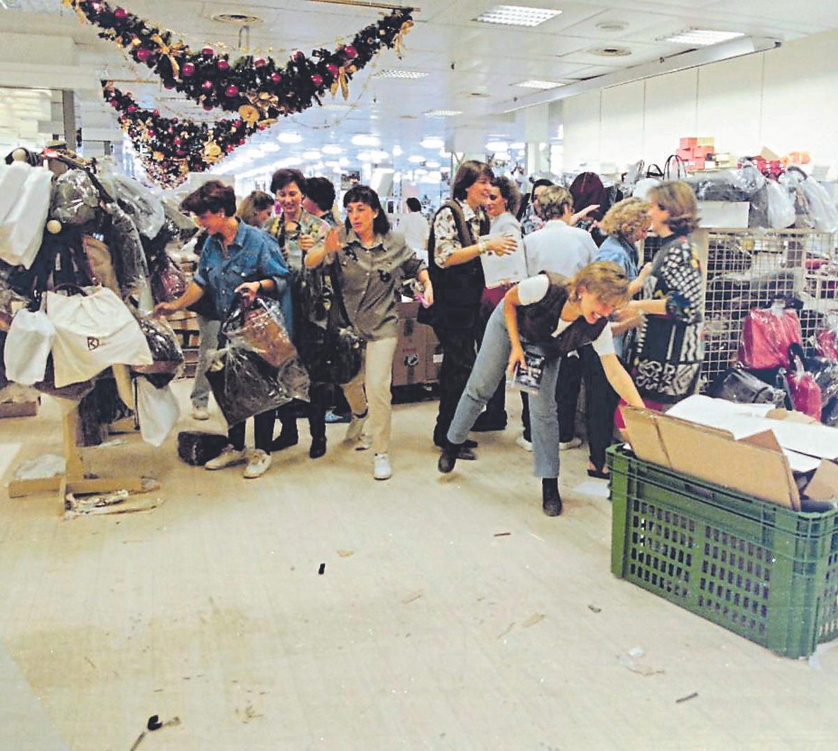 Carreras tras la apertura.