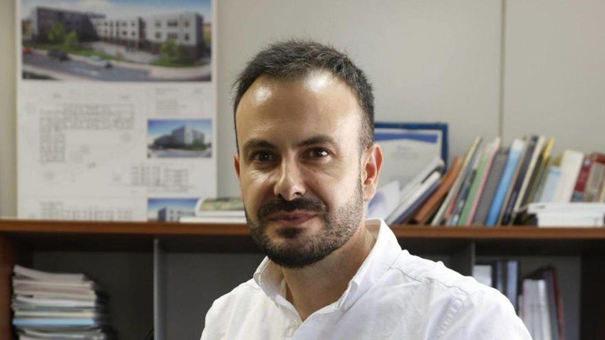 Jesús Daniel Sánchez, en su despacho. | LUISMA MURIAS