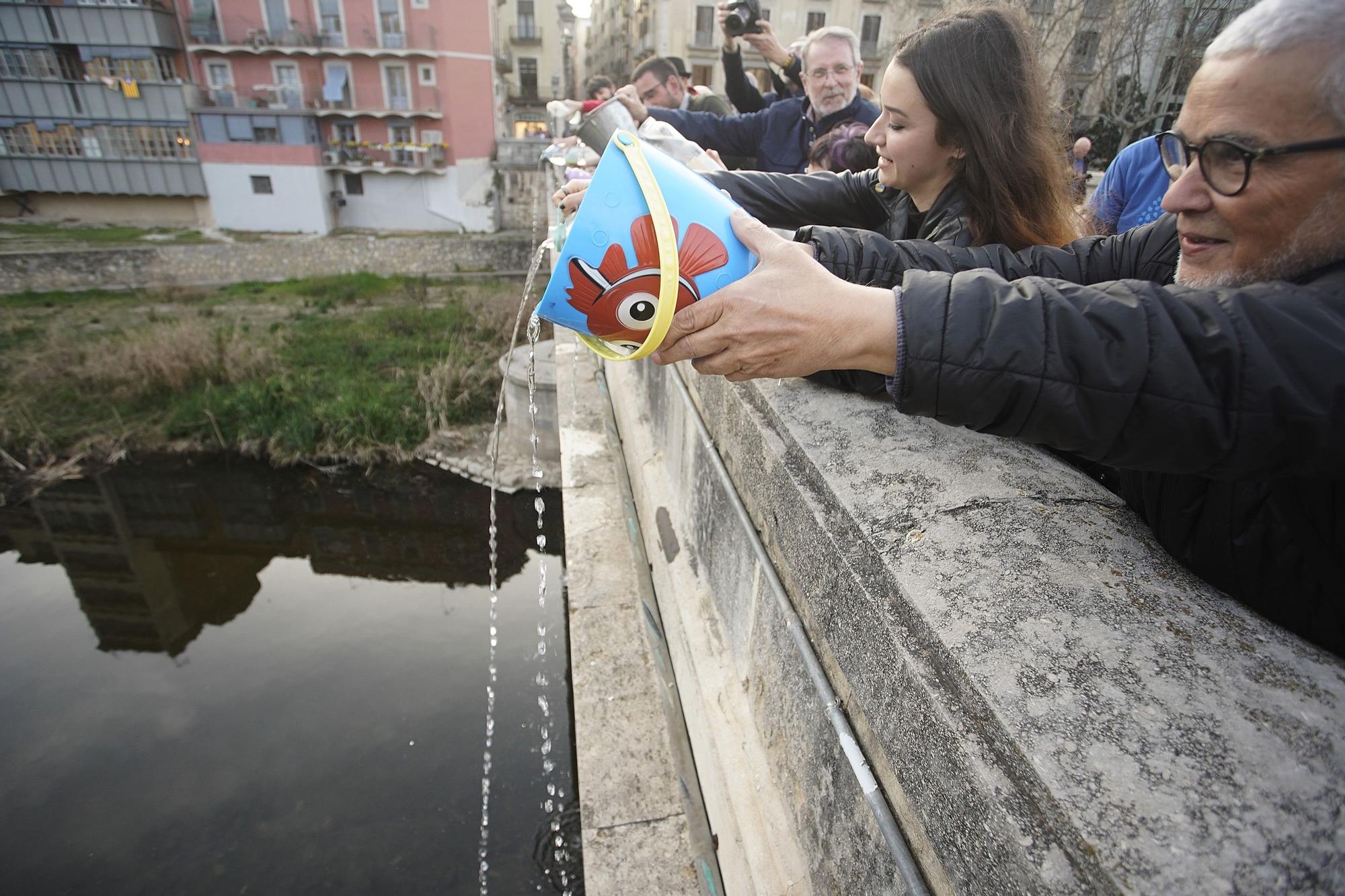 Aigua és Vida Girona celebra la tradicional palanganada del Ter