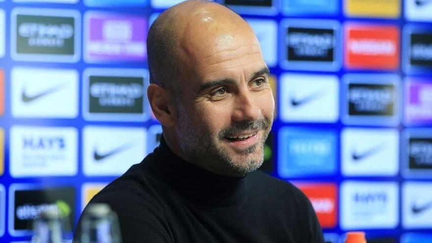 Pep Guardiola, entrenador del Manchester City.