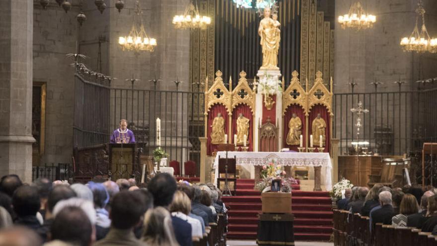 La Seu de Manresa s&#039;omple en un emotiu comiat a Josep de Puig