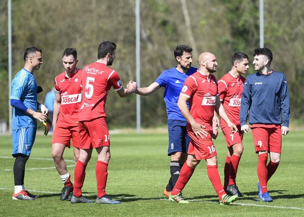 Partidillo del Real Oviedo ante el Praviano