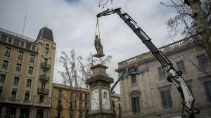 Retirada de l’estàtua de l’esclavista Antonio López.