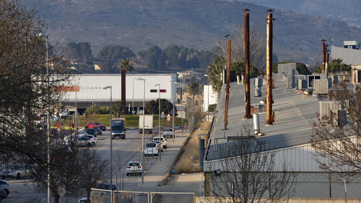 Imagen de archivo del polígono industrial el Pla de Ontinyent