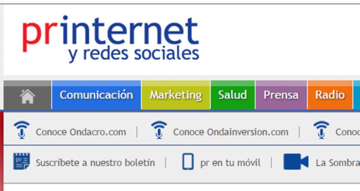 La web de PR Noticias. La web de PR Noticias.
