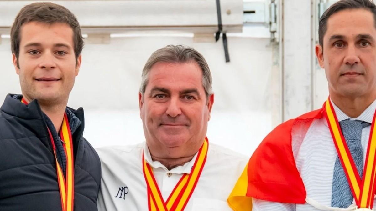 Javier Monforte i el seu equip brillen amb doble medalla al Campionat d'Espanya d'Enganxes