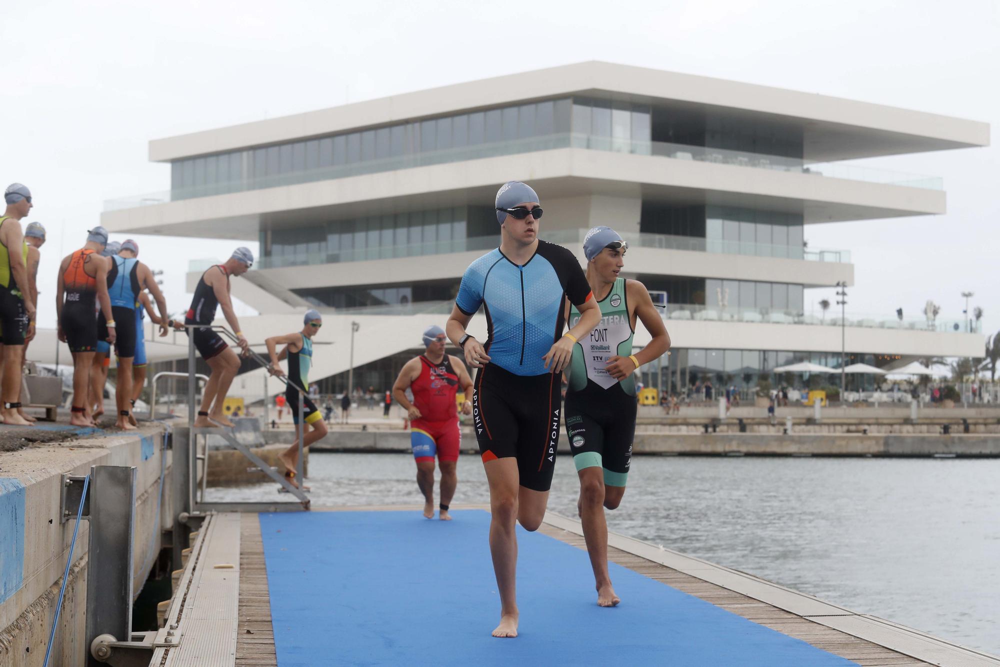 Europe Triathlon Championships Valencia 2021.  Supersprint Open masculino y femenino