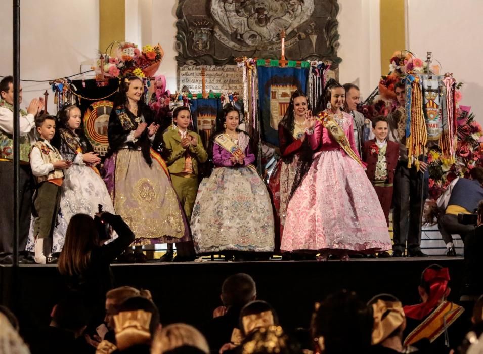 Ofrenda de flores en Benidorm