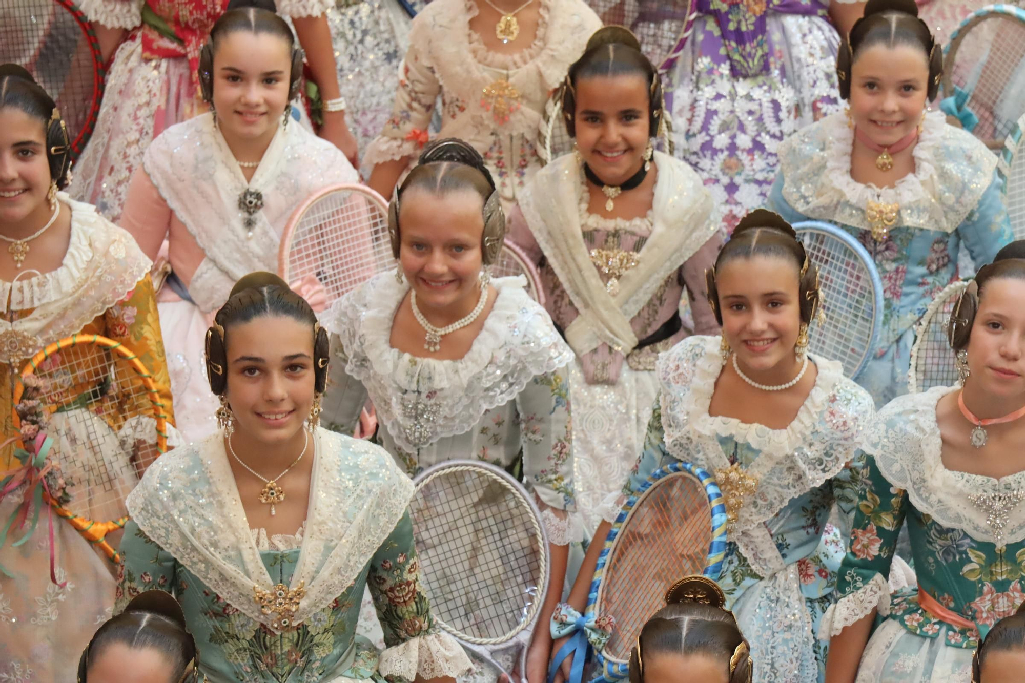 La Batalla de Flores de las candidatas a Fallera Mayor Infantil de València 2026