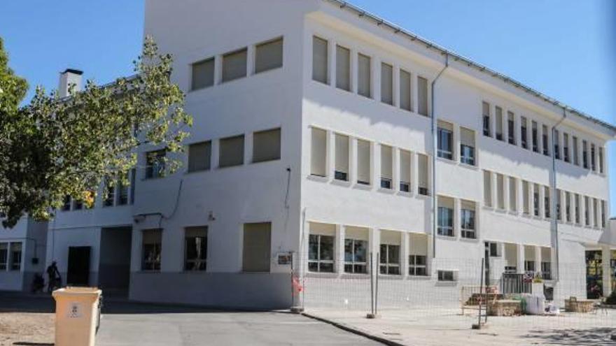 Finalizan las obras en el colegio Felicidad Bernabeu para evitar el riesgo de derrumbes