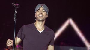 El cantante madrileño Enrique Iglesias.