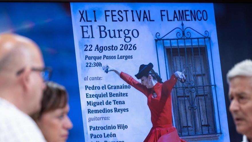 Pedro el Granaíno, Ezequiel Benítez, Miguel de Tena, Remedios Reyes y La Lupi, en Festival Flamenco ...