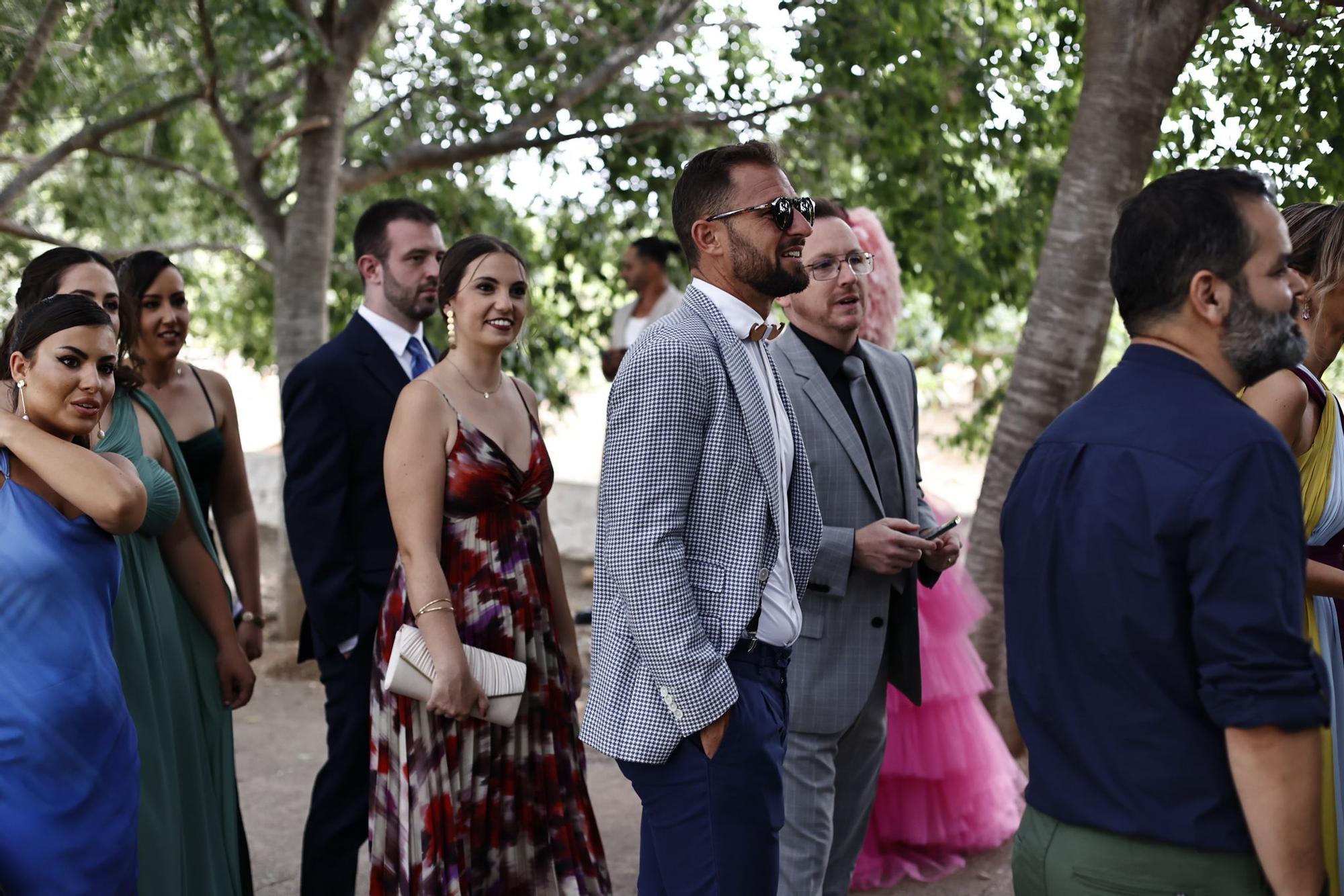 Boda de Nuria Llopis: la alfombra roja