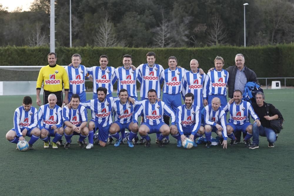 Partit benèfic entre veterans del Girona i el Figueres