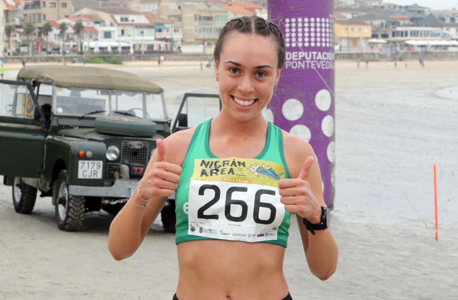 Ana Marinho, la ganadora de la categoría femenina.