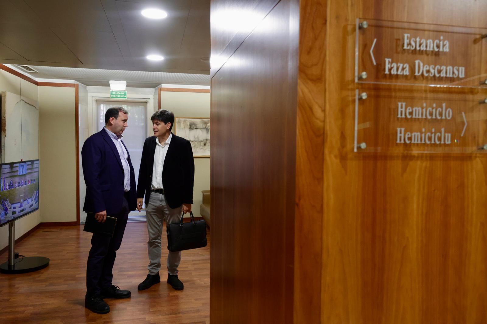 Adrián Barbón en la primera sesión del debate de orientación política 2025