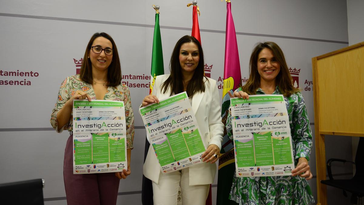 Presentación en Plasencia de los actos por el Día Mundial del alzhéimer.