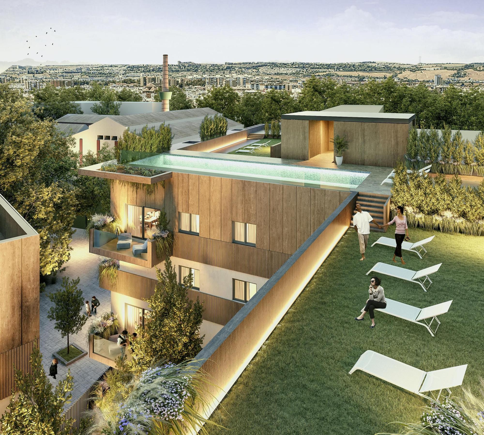 Así será la promoción de Grupo ABU en la antigua Fábrica de Vidrios