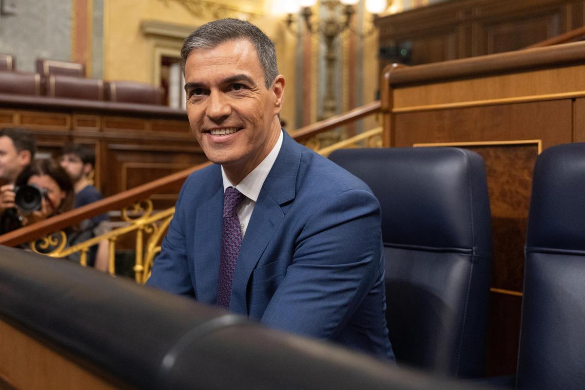 El presidente del Gobierno, Pedro Sánchez