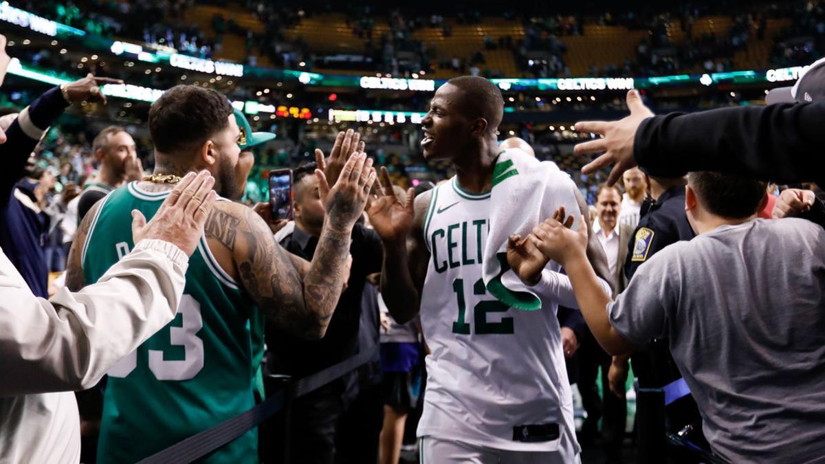 NBA: Playoffs-Philadelphia 76ers at Boston Celtics