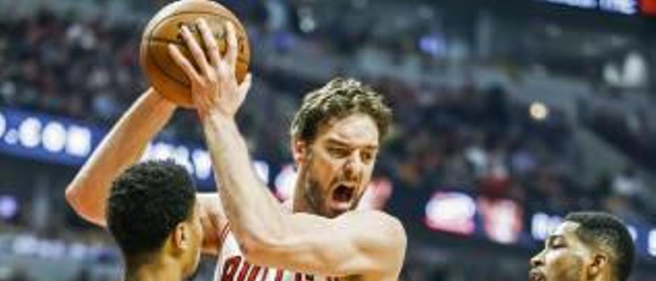 Pau Gasol, jugador de la NBA con los Chicago Bulls.