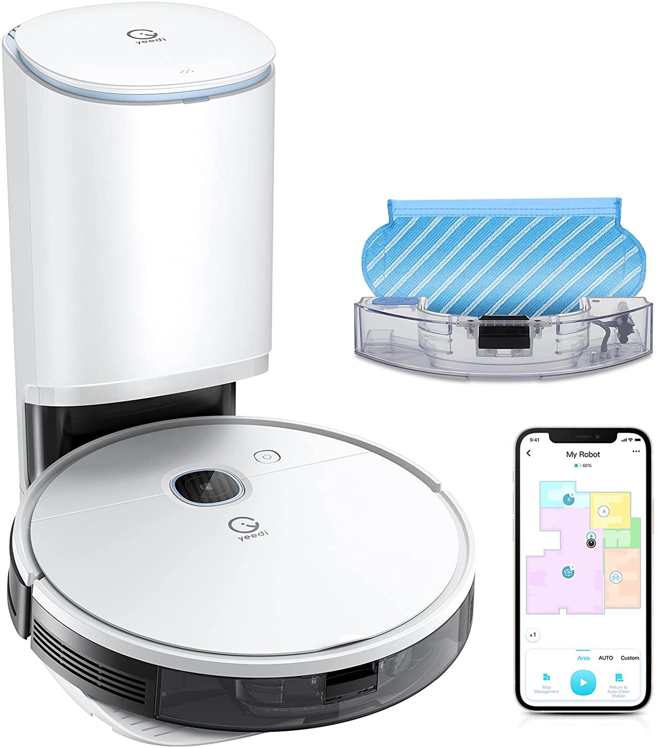 iRobot Roomba i7+ Robot Aspirador + Estación de Vaciado Automático