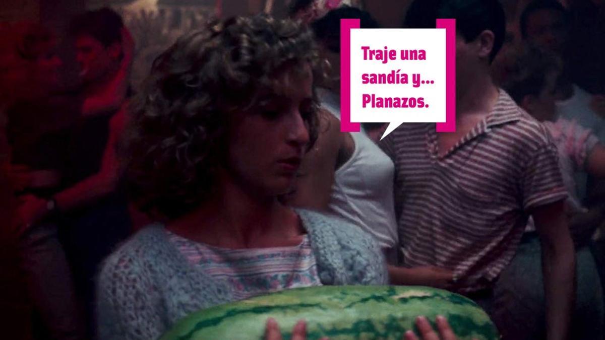 Escena de la sandía de 'Dirty Dancing'