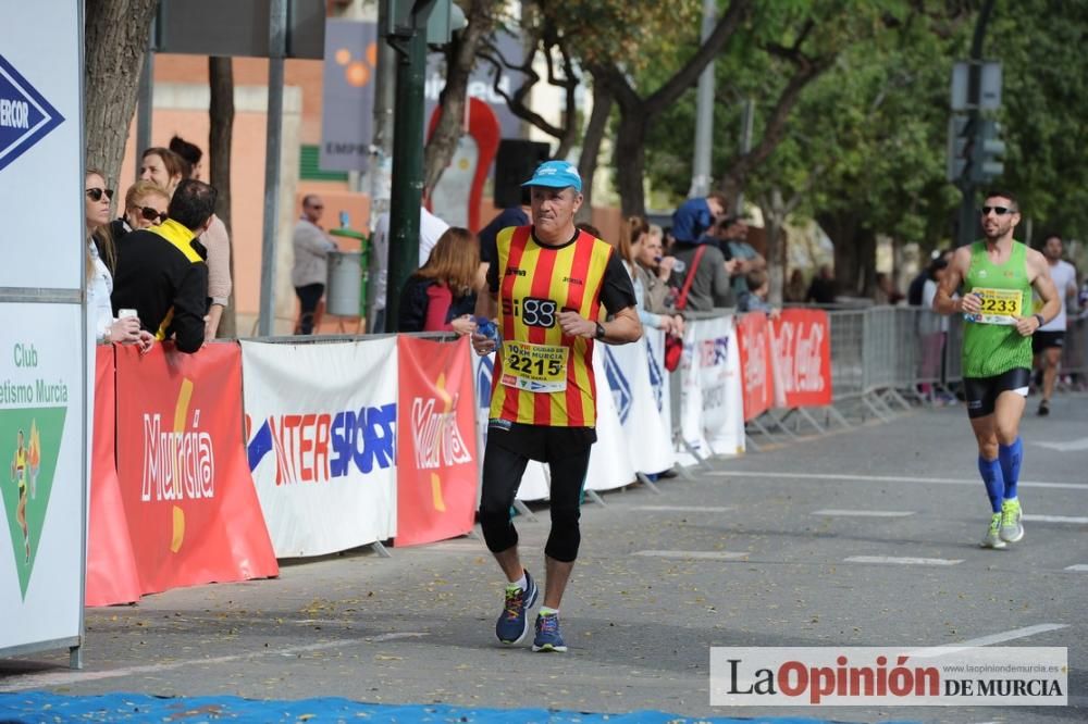 Media Maratón de Murcia: llegada (1ª parte)