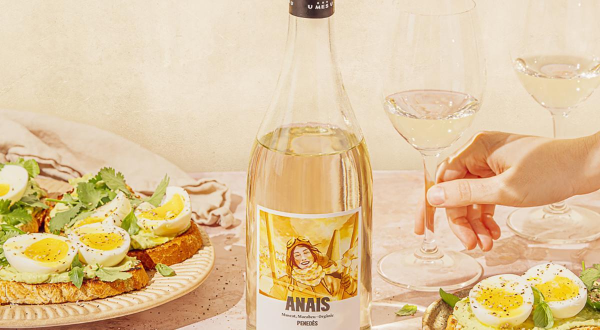 Maridaje del nuevo Anais con coupage de muscat y macabeo