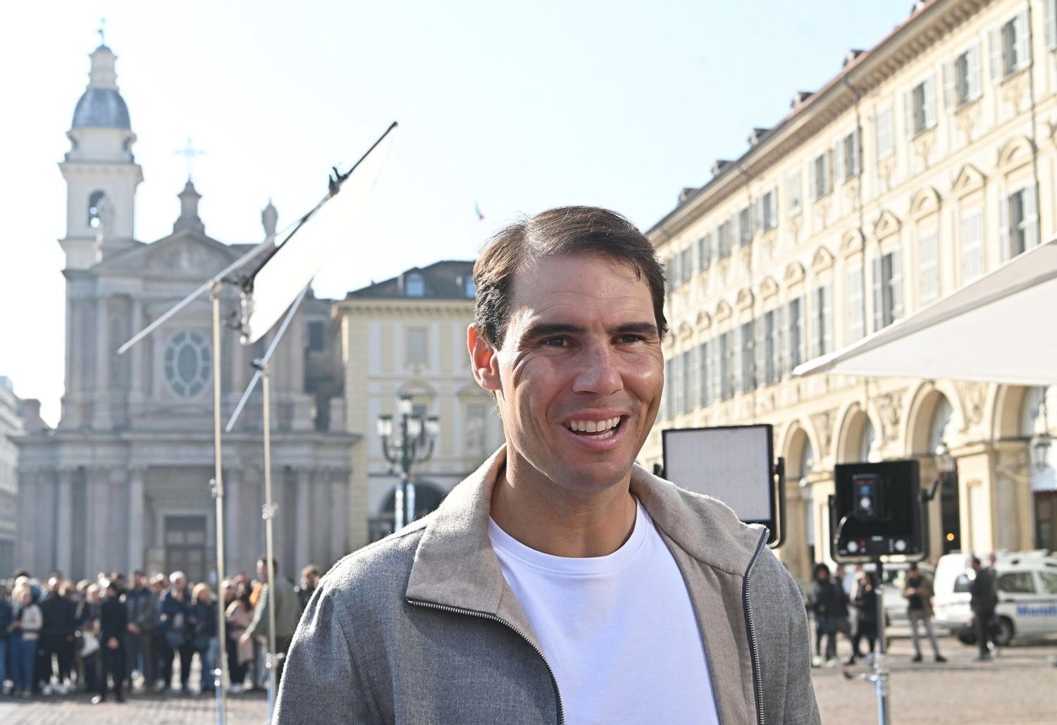 Rafa Nadal, protagonista en la presentación de las Finales ATP en Milán