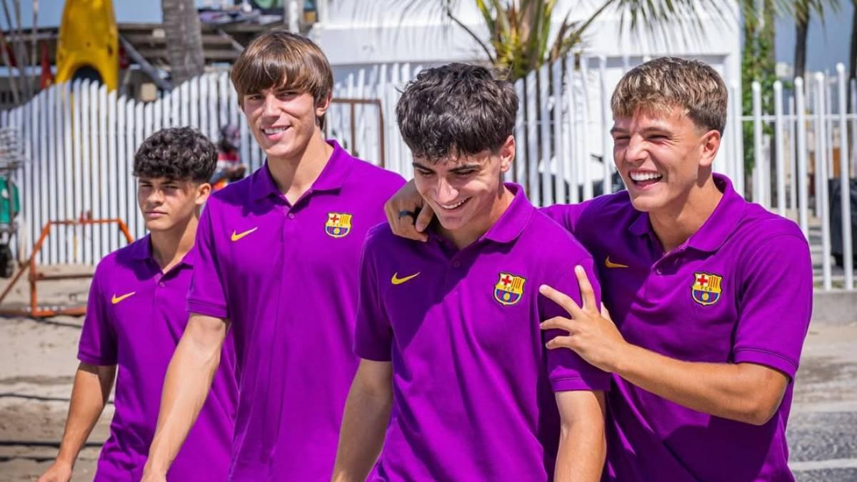 El Juvenil del Barça se ha desplazado a Río de Janeiro