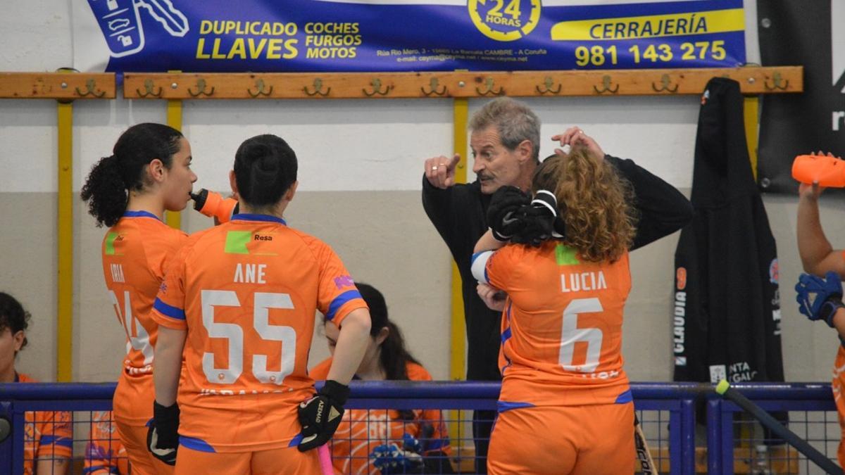 Lance de un partido del Resa esta temporada.