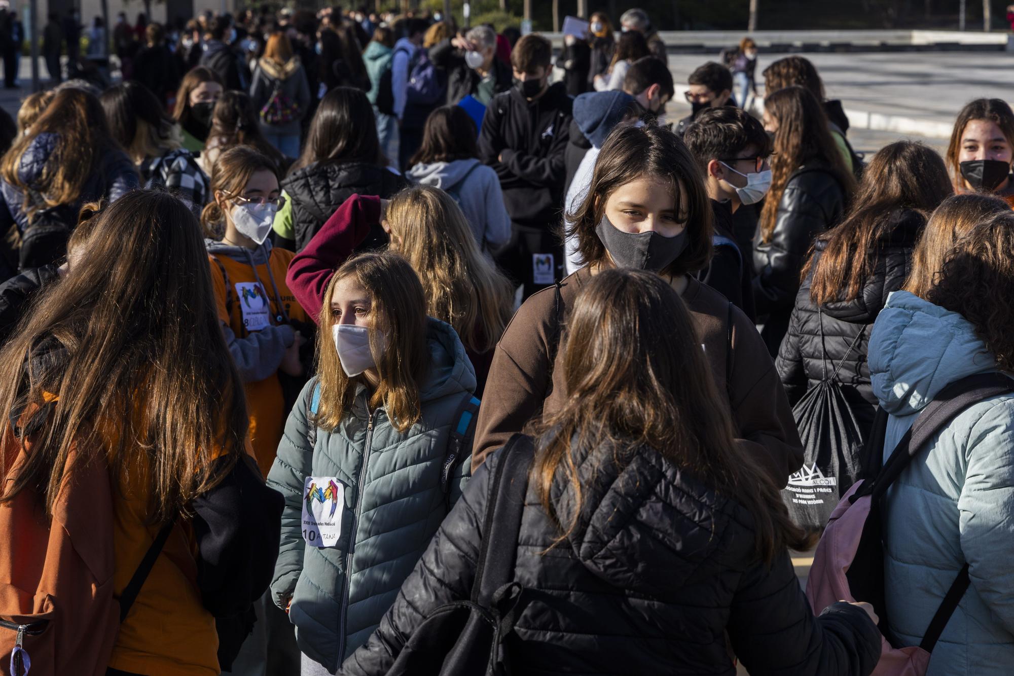 La Trobada d'alumnat mediador celebra la seua 18a edició a València