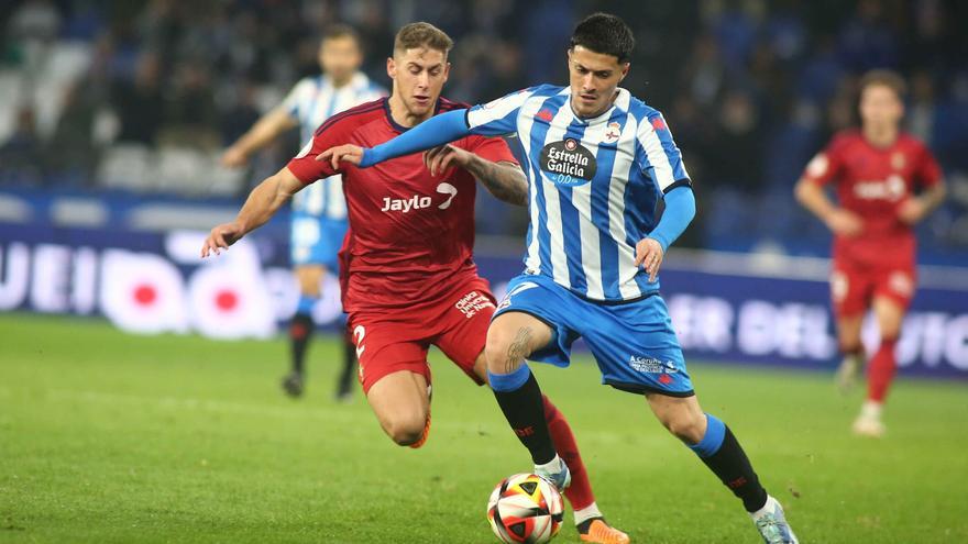 Horario y dónde ver por TV el Deportivo - Tenerife de la tercera ronda de la Copa del Rey