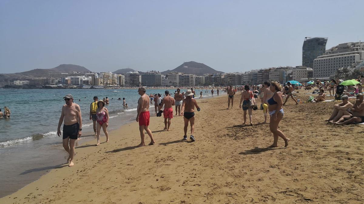 Timelapse de una jornada de playa en Las Canteras