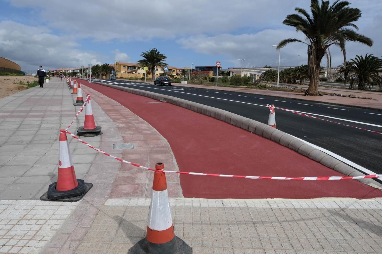 Reapertura de la carretera de Melenara