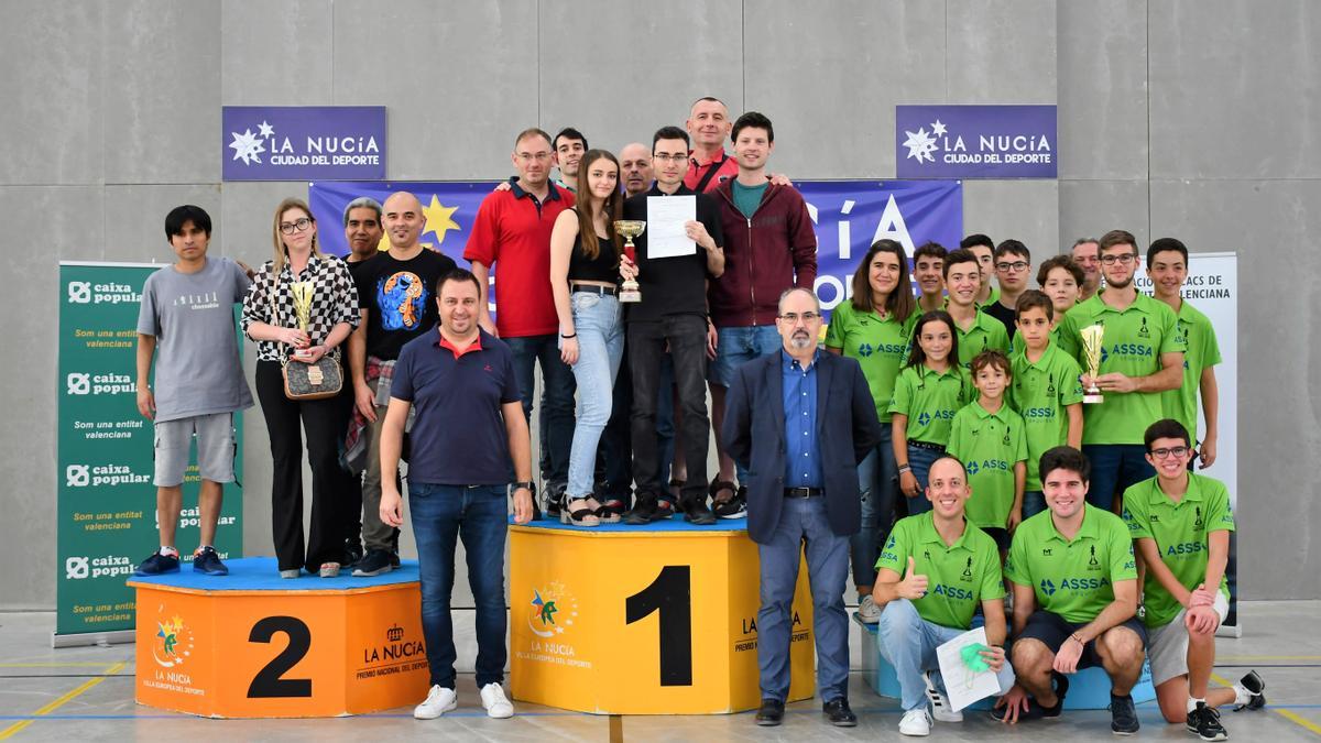 113 jugadores participaron en XXI Copa Diputación de Ajedrez en La Nucía