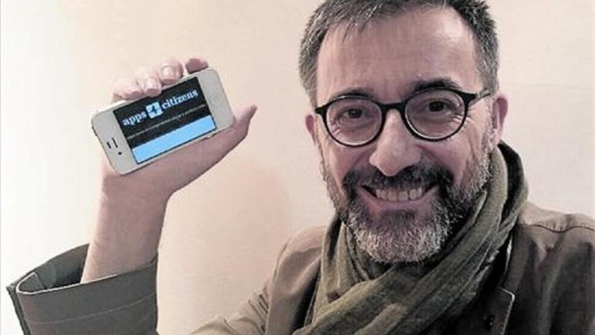 CONECTADO. Antoni Gutiérrez-Rubí, impulsor de apps4citizens.