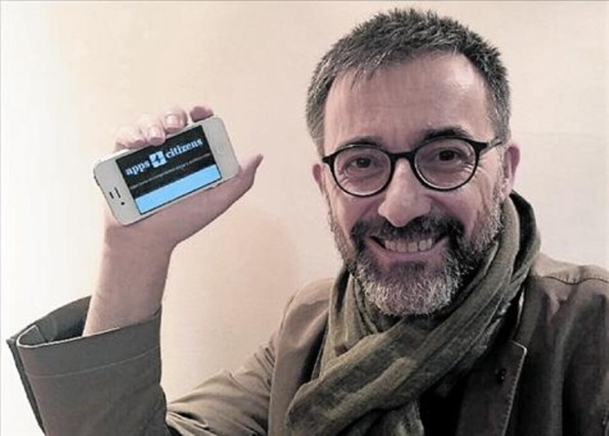 CONNECTAT.Antoni Gutiérrez-Rubí, impulsor d’apps4citizens.