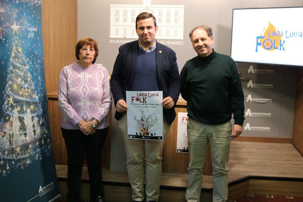 Los días 14 y 15 de diciembre Alcalá acoge el Festival de Cultura Tradicional Santa Lucía Folk