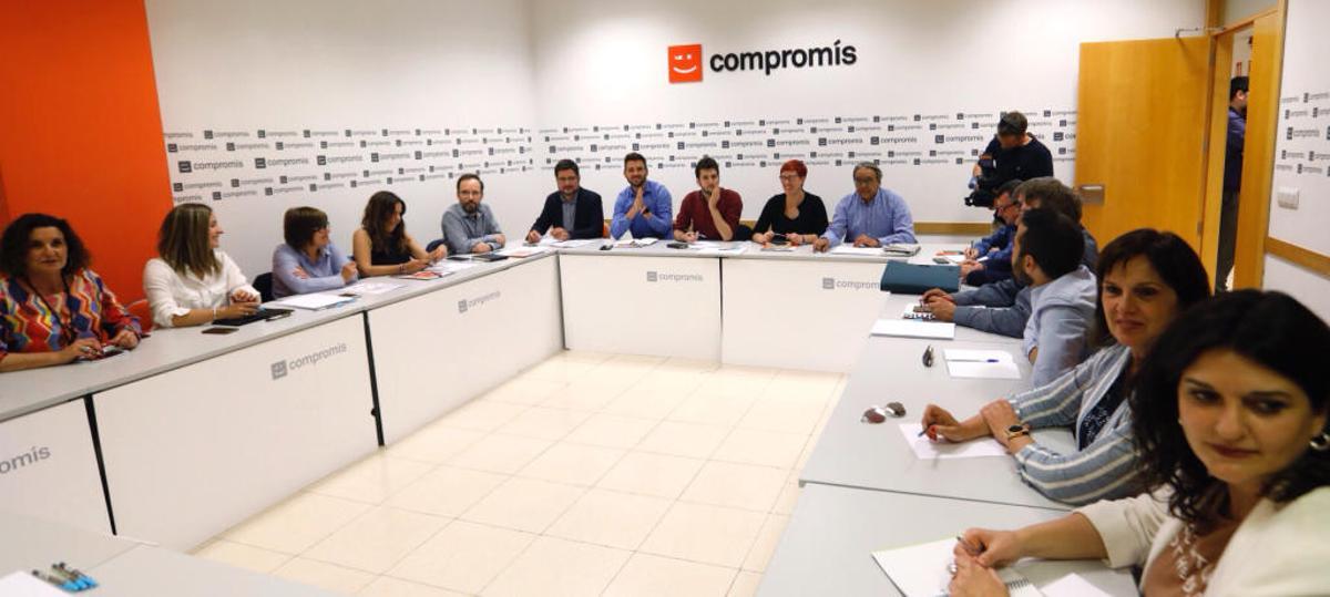 La comisión negociadora del nuevo Botànic se emplaza al viernes para avanzar