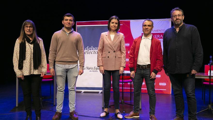 EN IMÁGENES, el debate electoral organizado por LA NUEVA ESPAÑA en Corvera