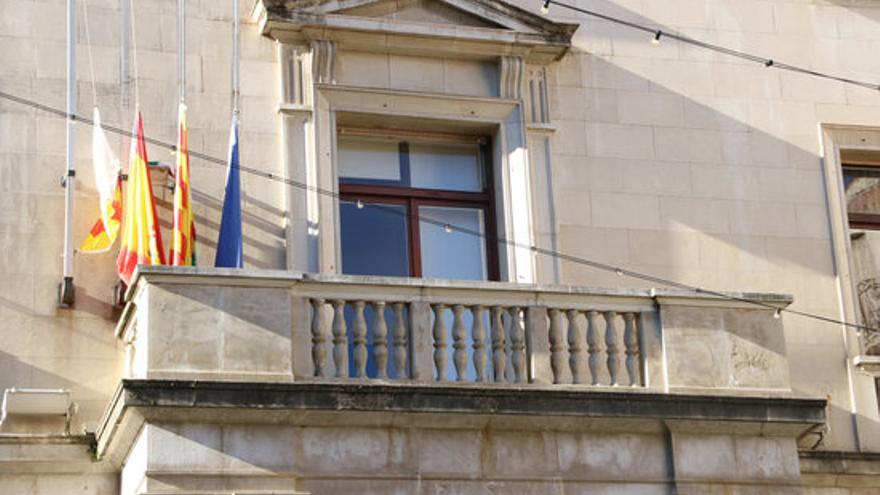 El balcó de l&#039;Ajuntament de Figueres