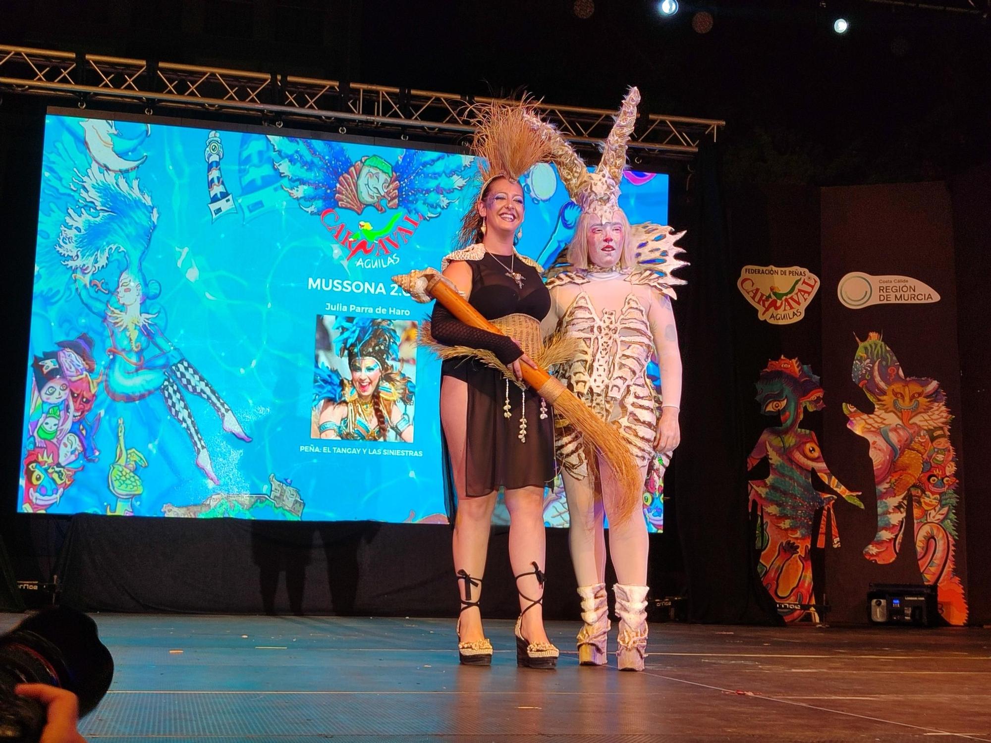 Gala de elección de personajes del Carnaval de Águilas 2025