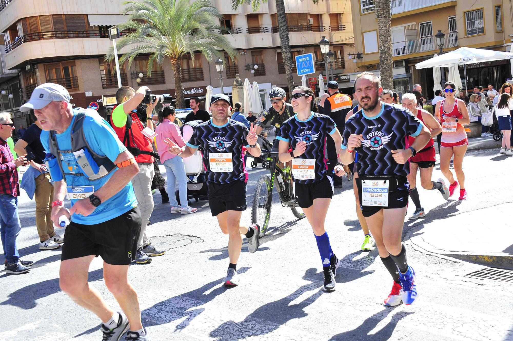 Un Medio Maratón de Elche marcado por el calor