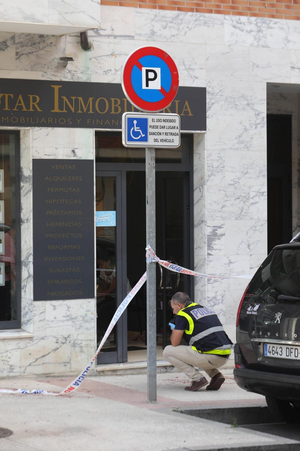 Asesinan al dueño de una inmobiliaria de Gijón