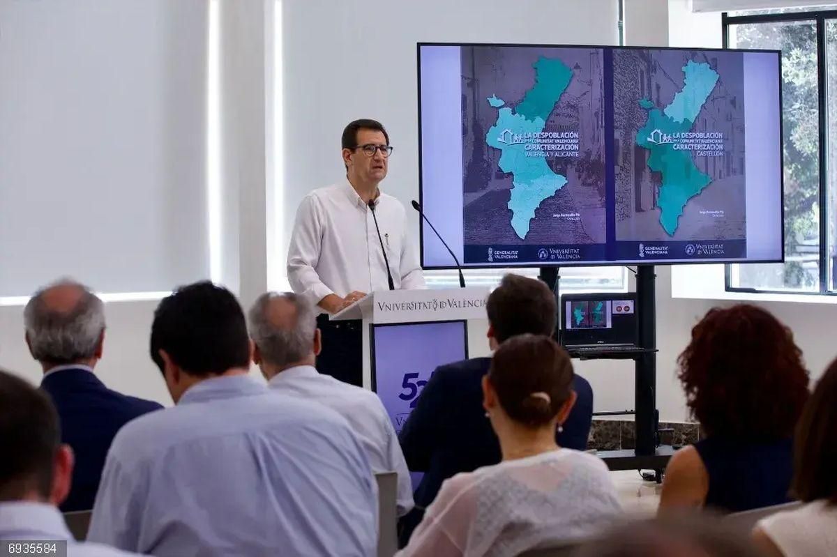 Jorge Hermosilla, en la presentación del estudio.