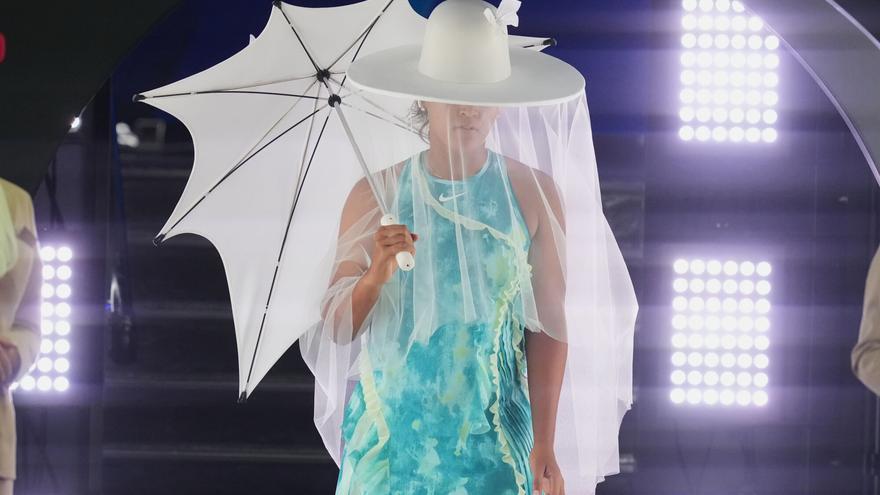 Lección de estilo de Naomi Osaka en el Abierto de Australia