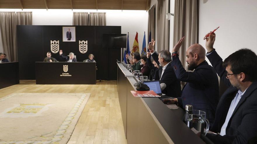 Votos a favor de BNG y PSOE en una de las mociones presentadas en el último pleno locaL