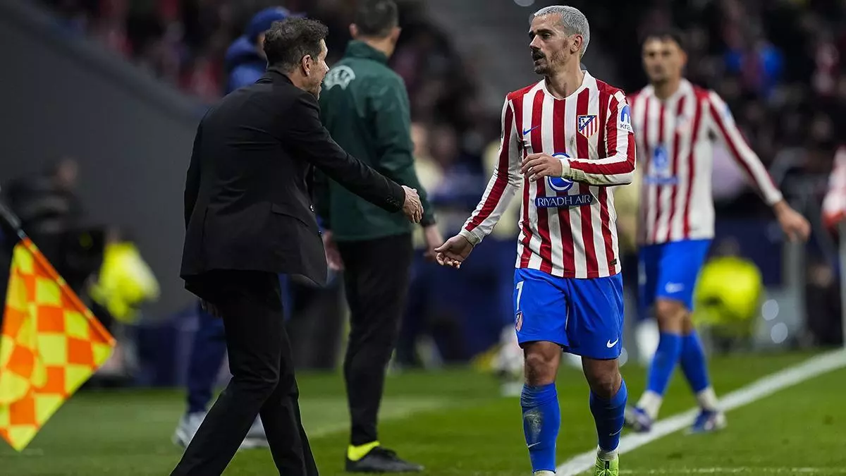 Simeone: "Me pone muy contento la explicación de Griezmann"